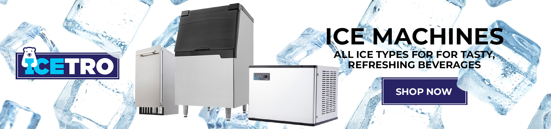 icetro ice machines banner